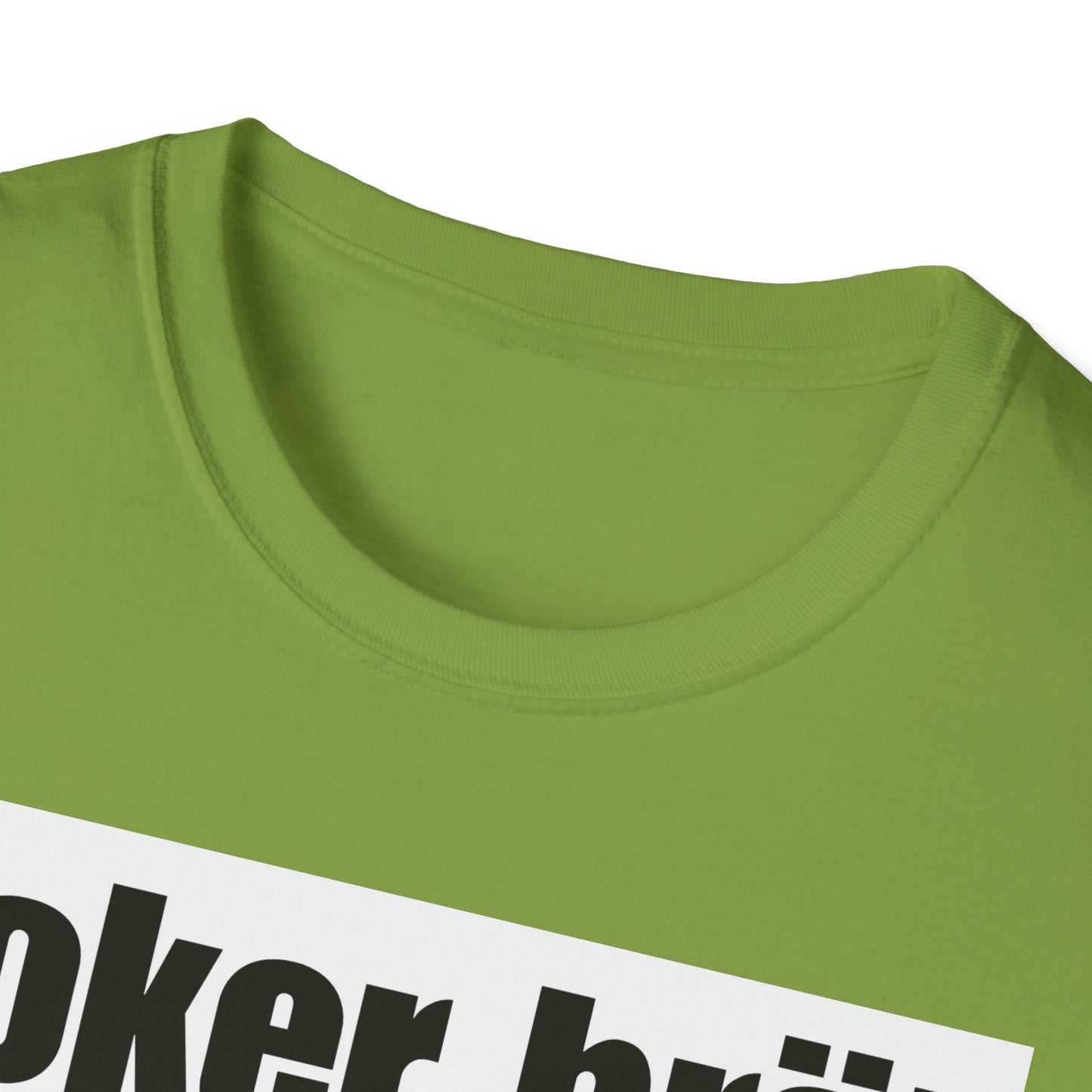 Funny Poker Brät T-Shirt, Unisex Graphic Tee, Perfect for Gamers, Gift for Poker Lovers, Casual Outfit, Game Night Apparel